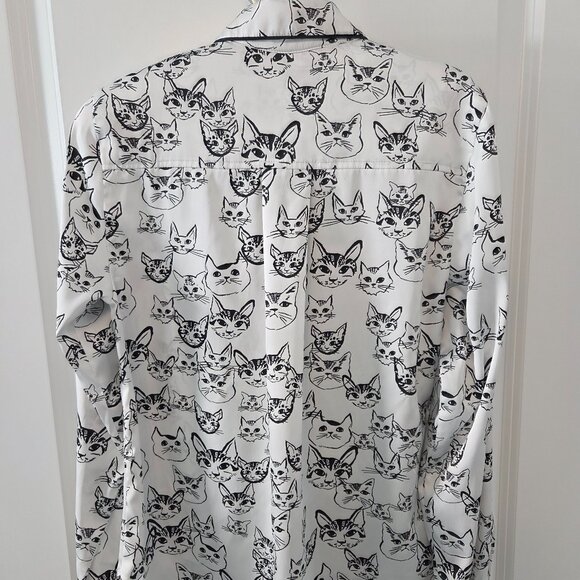 INC Cat Blouse 4 - Picture 4 of 5